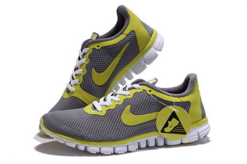 Nike Free 3.0 Mens Dark Grey Yellow Hong Kong